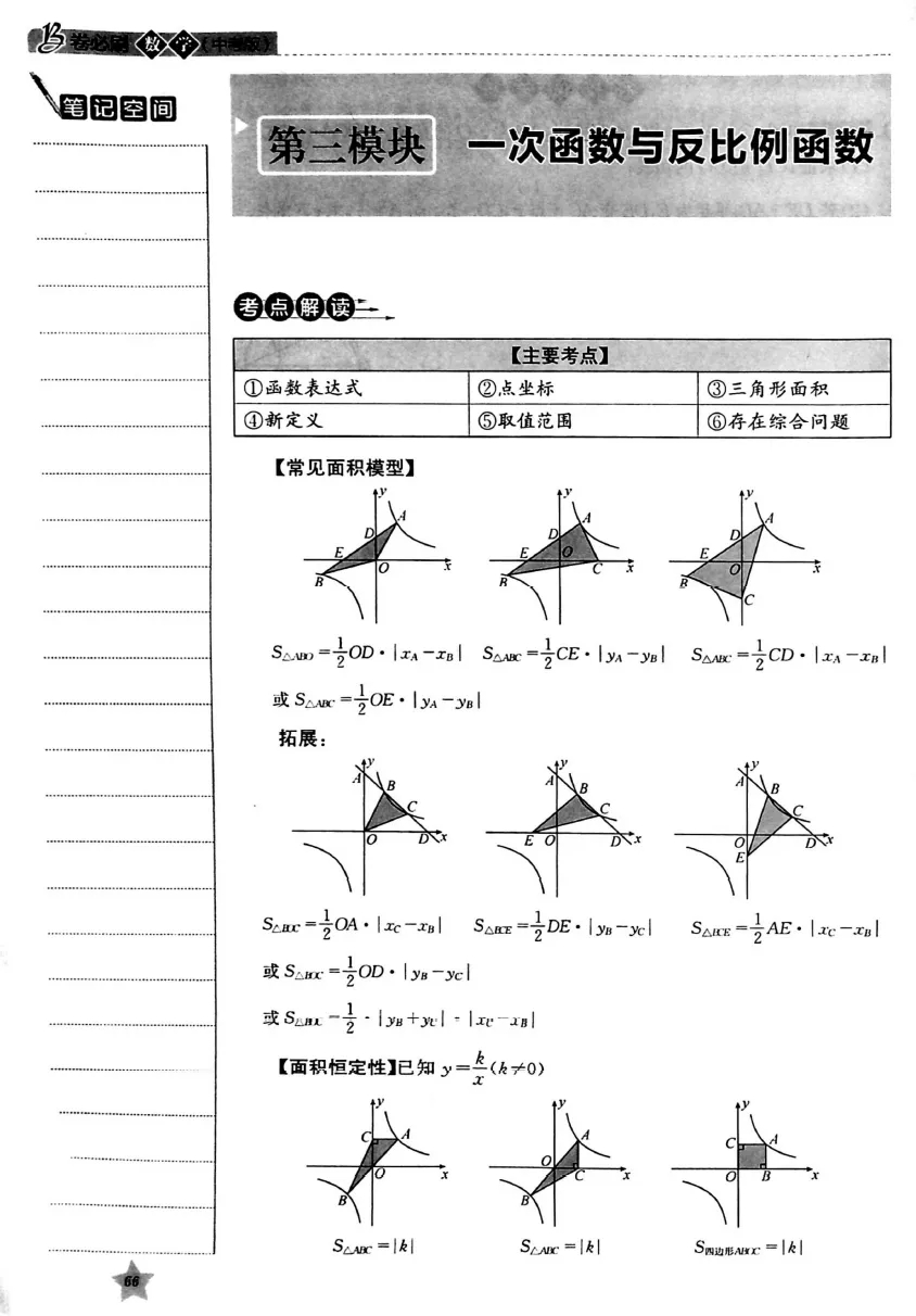 初中数学：核心考点+名校题库+B卷必刷（7-9年级）