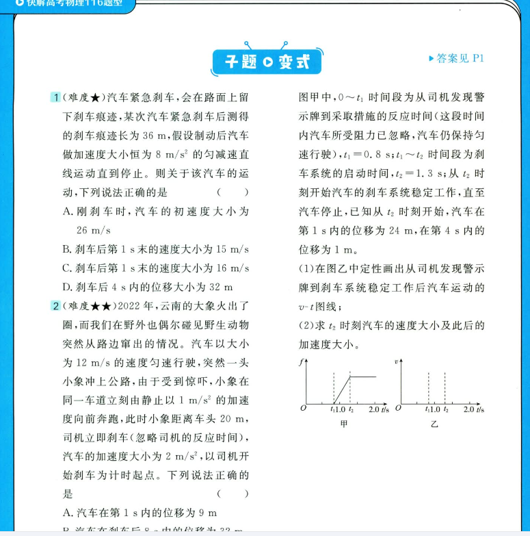 【作业帮】高考物理题116个解题模型